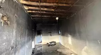 Hakkari'de ev yangını