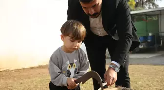 Hatay'da anaokulu öğrencileri doğayla iç içe yapılan eğitimlerle geleceğe hazırlanıyor