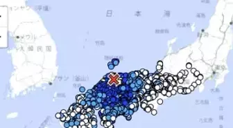 Japonya'da 6,2 büyüklüğünde deprem