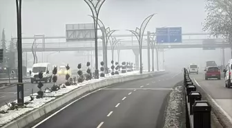 Karabük'te sis etkili oldu