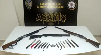 Karaman'da uyuşturucu ve kaçak tütün ele geçirildi: 3 tutuklama