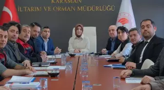 Karaman İl Tarım ve Orman Müdürlüğünce dönem toplantısı düzenlendi