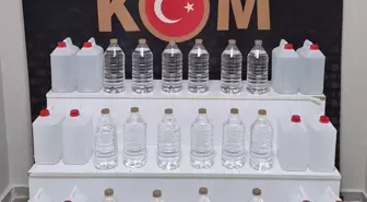 Kırşehir'de 80 litre etil alkol ele geçirildi