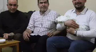 Konya'da 'Merhaba Bebek Projesi' kapsamında bir aileye ziyaret yapıldı