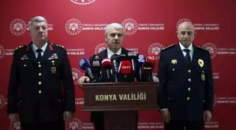 Konya Valisi Akın, 2025 yılındaki güvenlik ve asayiş olaylarını değerlendirdi