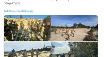 MSB, komandoların yarışmasını paylaştı