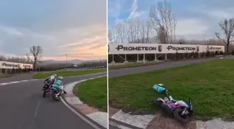 Şampiyon motosikletçi Razgatlıoğlu, Zayn Sofuoğlu'na çarptı