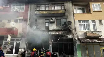 Sinop'ta motosiklet tamirhanesinde yangın: 1 yaralı