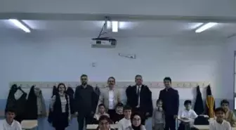 Sultanhisar Kaymakamı Ateş öğrencilerle buluştu