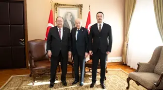 YSK Başkanı Yener'den TBMM Başkanı Kurtulmuş ve MHP Genel Başkanı Bahçeli'ye veda ziyareti