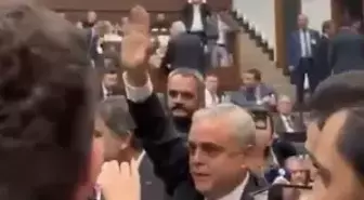 AK Parti'ye transfer olan Hasan Ufuk Çakır, grup toplantısında! Eski partisini kızdıracak sözler