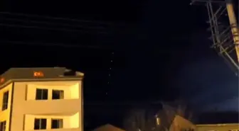 Bursa semalarında görülen gizemli ışıkların sırrı çözüldü