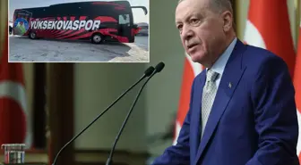 Cumhurbaşkanı Erdoğan'dan Yüksekovaspor Kadın Futbol Takımı'na büyük jest