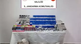 Jandarmadan kaçak makaron operasyonu