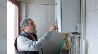 Kayseri'de 'Tesisat Sizden Kombi Bizden Projesi'nden 4 bin ev yararlanıyor