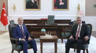 Sağlık Bakanı Memişoğlu, YÖK Başkanı Özvar'ı kabul etti