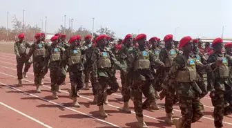 Somali Türk Görev Kuvveti Komutanlığında 20. Kartal Taburu mezuniyet töreni düzenlendi