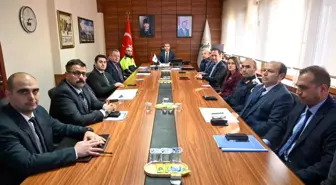 Uşak'ta İl Güvenlik Asayiş ve Koordinasyon Kurulu toplandı