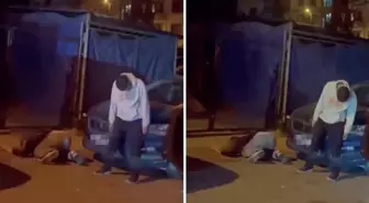 Uyuşturucu içen gençler, sokak ortasında kendinden geçti