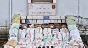 3 ton tütünün ele geçirildiği kaçakçılık operasyonunda 4 şüpheli gözaltına alındı