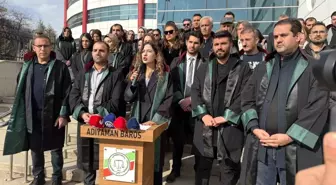 Adıyaman Barosu'ndan avukatlara yönelik saldırılara karşı açıklama