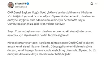 AK Parti'li Ala: Özgür Özel'in sözleri, kendi siyasi iflasının ilanıdır