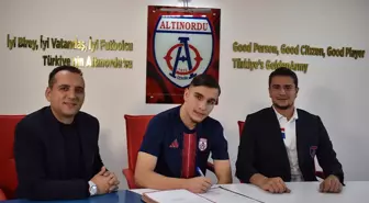 Altınordu, transfer döneminde 2 takviye daha yaptı