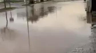 Aydın'da sağanak; yollar göle döndü