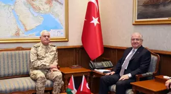 Bakan Güler, Ürdün Genelkurmay Başkanı Al Hnaity'i kabul etti