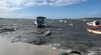 Balıkesir'de lodos etkili oldu