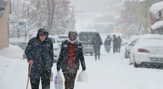 Bingöl Karlıova'da eğitime kar engeli