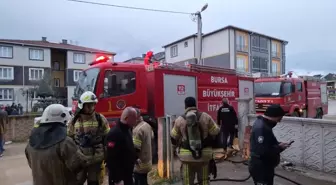 Bursa'da evde çıkan yangın söndürüldü