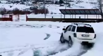 Alanya'da Cami Avlusunda Drift Yapan Sürücüye 58 Bin TL Ceza