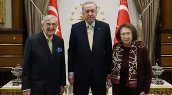 Cumhurbaşkanı Erdoğan, iş insanları Koç ve Arsel'i kabul etti