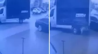 Fırtına oyuncakla oynar gibi oynadı! Dehşet anları kameralarda