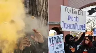 ICE polisleri ABD'li kadını öldürdü, protestolar patladı! Halk sokağa indi