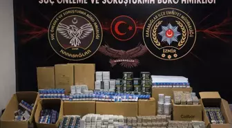 İzmir'de kaçakçılık operasyonunda 2 zanlı yakalandı