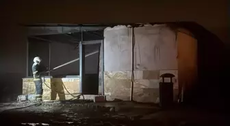 Karabük'te bağ evi yandı