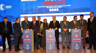 Kars'ta bin 730 konutun kuraları çekildi