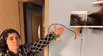 Turgutlu'da 3 Eve Yıldırım Düştü