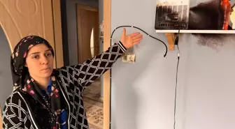 Turgutlu'da 3 Eve Yıldırım Düştü