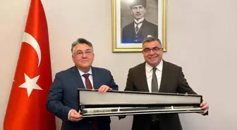 Rektör Özölçer'den, İçişleri Bakanı Başdanışmanı Yolcu'ya ziyaret