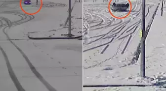 Sınav parkurunu drift alanına çevirdiler, eğlenceleri pahalıya patladı