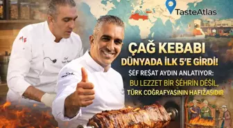 TasteAtlas'ta Dünyada İlk 5'e Giren Çağ Kebabı Konuşuluyor