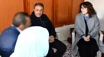 Vali Şıldak umuda kapı açanları evlerinde ziyaret etti