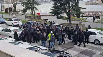 Babaanne ile 2 torunu öldürülmüştü; duruşma çıkışında arbede