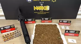 Bartın'daki uyuşturucu operasyonunda 6 tutuklama