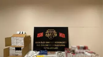 Buca'da uyuşturucu ve kaçakçılık operasyonu: 3 gözaltı