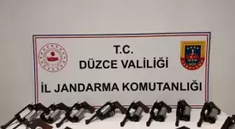 Düzce'de silah kaçakçılığı operasyonunda 2 kişi yakalandı