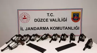 Düzce'de silah kaçakçılığı operasyonunda 2 kişi yakalandı